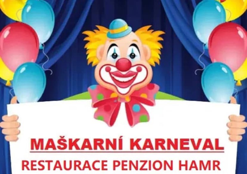 Dětský maškarní karneval  3. 5. 2025 od 14h